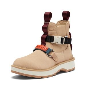 Sorel Women's Hi-Line EQ Chelsea Boot - Ceramic, Chalk Size 5.5 NWOT